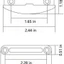 RV Xe Kinh Doanh Sửa Đổi Phụ Kiện Lớp Hút Cửa Hình Chữ T Hút Cửa Chất Liệu Nylon Chống Lão Hóa Cửa Hút L7KD