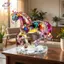 HFTOY 2D Flat Acrylic Họa Tiết Ngựa Tượng Trang Trí Để Bàn Cho Phòng Ngủ Phòng Khách Văn Phòng, Biểu Tượng Của Sự Giàu Có Và Thịnh Vượng ~