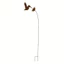 Sẽ Rusty Metal Hummingbird Yard Art Phong cách cổ điển Điêu khắc chim sắt rèn