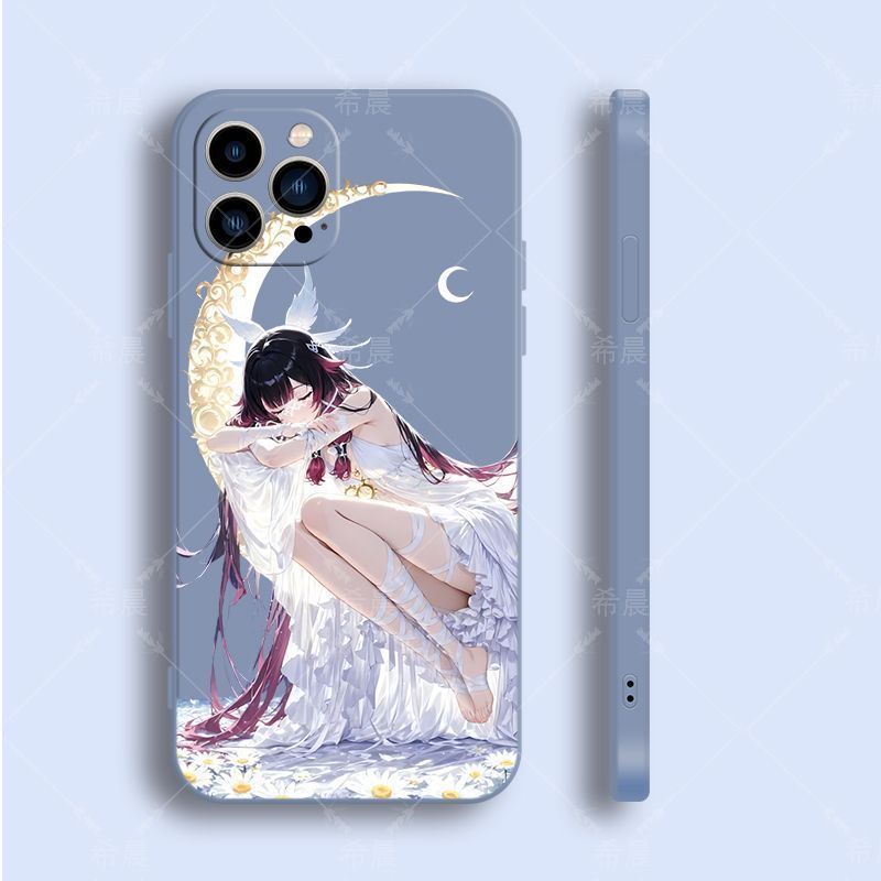 Ốp điện thoại Genshin Impact / Columbina / Luna Columbia cho iPhone / cdva