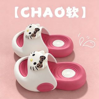 Dép sục Hello Kitty cho bé gái dễ thương - dép mềm chống trượt thoáng khí mang trong nhà ngoài trời
