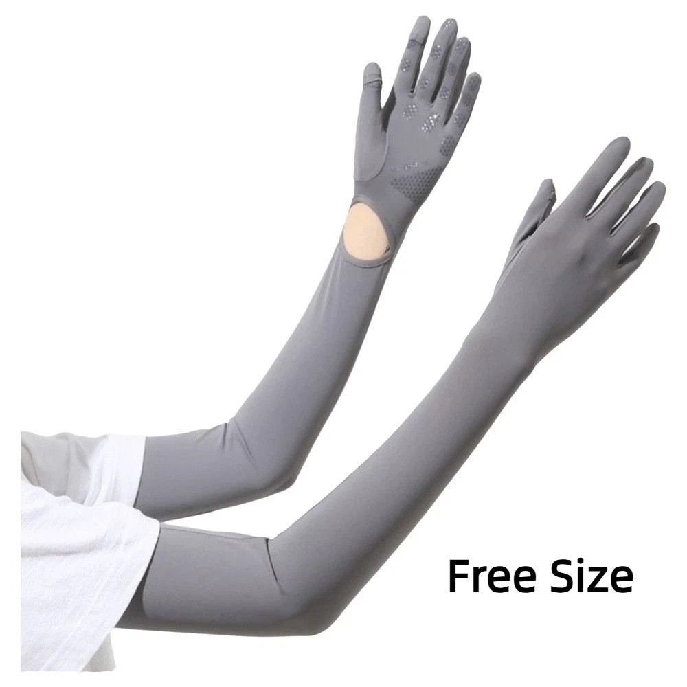 Găng tay chống nắng Fedaog Ice Silk - Chống tia UV, thoải mái dùng màn hình cảm ứng, phù hợp cho thể thao ngoài trời
