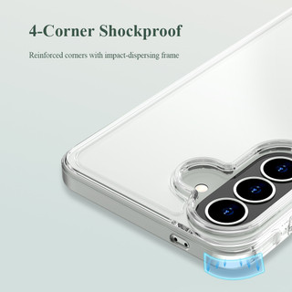 Lereach Ốp lưng trong suốt cho Samsung Galaxy A57 A37 A56 A55 A54 A16 4G 5G - Siêu mỏng chống sốc | Chống xước