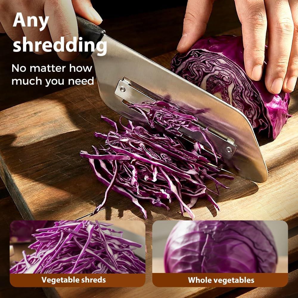 Máy hủy tài liệu bắp cải cho Coleslaw, Máy thái bắp cải bằng thép không gỉ nâng cấp 2026, Máy hủy rau diếp cho nhà bếp, trái cây, rau củ