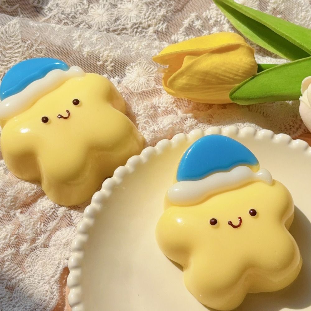 JUIC Squishy Giảm Căng Thẳng, Hình Ngôi Sao Thiết Kế Ngộ nghĩnh Bóp Tăng Chậm, Di Động Chống Căng Thẳng Xuất Hiện Dễ Thương Đồ Chơi Thần Tài Có Thể Tái Sử Dụng Thư Giãn