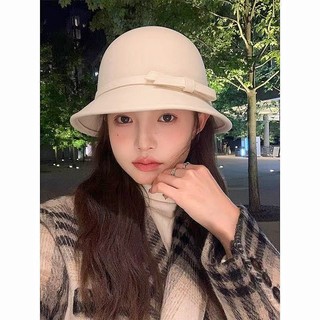 【BabyJoy】Mũ Hepburn tiểu thư Korea,chất liệu nỉ sang trọng thanh lịch,có dây chỉnh vòng đầu,Thiết kế cổ điển retro