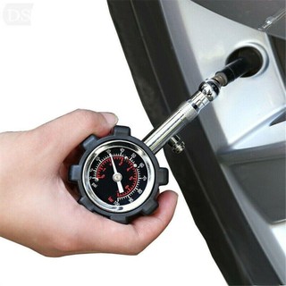 Máy đo áp suất lốp xe hơi 100psi có nút reset Đồng hồ đo áp suất lốp، Thiết kế nhỏ gọn, bơm lốp định kỳ