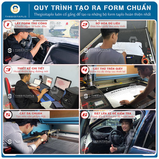 [BYD SEALION 6 2024-2026] Thảm taplo oto da Nano Blockers UV, 3D Flare, Nhung lông tuyết viền Ziczac chống cong vênh