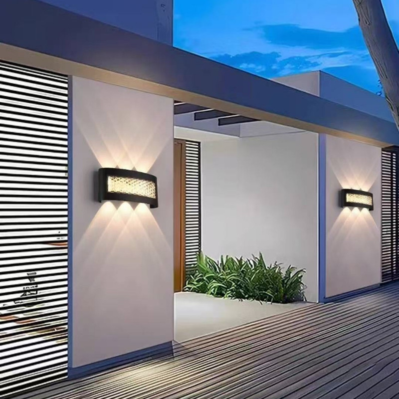 Đèn Trang Trí Hắt Tường 2 Đầu,Chống Nước IP65, Công Suất 7W-9W-11W, Phù Hợp Cầu Thang, Ban Công, Phòng Ngủ