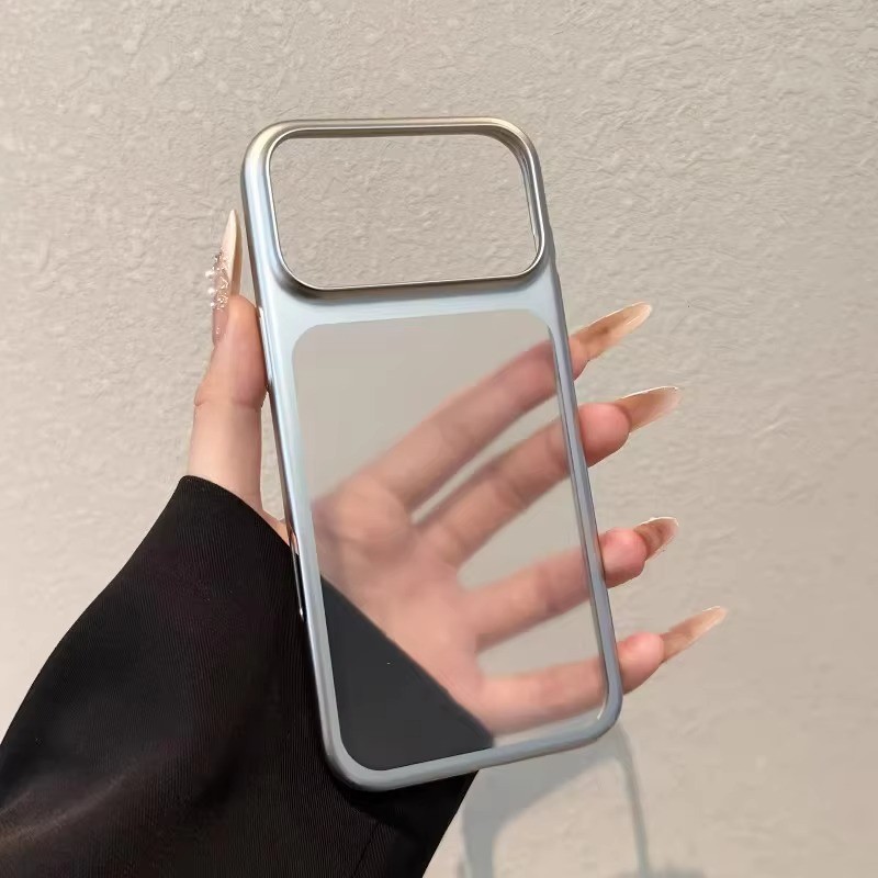 Slim Matte Acrylic Clear PC Mạ Ốp Lưng Cho Samsung Galaxy S26 S25 Ultra S24 S23 FE Plus 5G Trong Suốt Siêu Mỏng