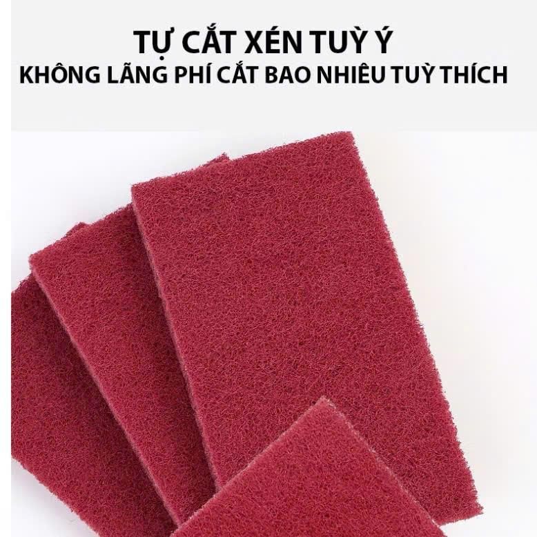 [ Rẻ khi mua combo ] Cuộn Chà Đáy Xoong Nồi Dài 1m Làm Sạch Mảng Bám Miếng Chà Vệ Sinh Bếp đồ dùng trong gia đình.