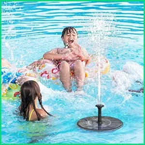Máy bơm đài phun nước năng lượng mặt trời Đài phun nước nổi Bể tắm chim năng lượng mặt trời Máy bơm nước nổi cho sân vườn ngoài trời Sân hiên hiên hiên jiwvn