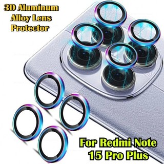 Dành Cho Redmi15C Redmi15 Note15Pro Điện Thoại Camera Bảo Vệ Ống Kính Vòng Dành Cho Redmi Note 15 15C Pro Plus 5G 4G Hợp Kim Nhôm Bảo Vệ Kính Cường Lực Ống Kính Phim