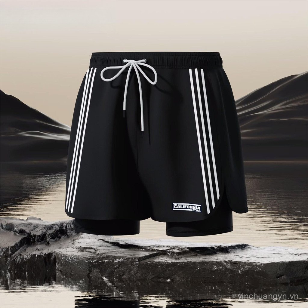 Quần bơi boxer nam chống trầy xước, size lớn, mẫu mới, dành chopool và onsens chuyên nghiệp