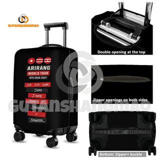 Vỏ Hành Lý BTS Có Thể Giặt Được Vali Bảo Vệ Chống Trầy Xước Vali Phù Hợp Với 18-32 Inch