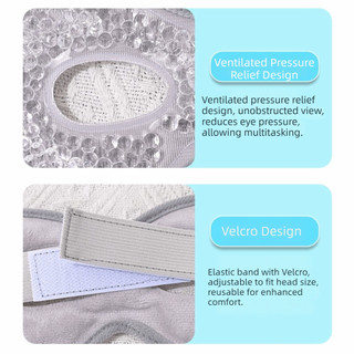 CQCJ Cold Eye Packs, Gel làm mát trị liệu lạnh PVC Eye, Gói gel đá trị liệu nhiệt có thể tái sử dụng di động Chăm sóc da
