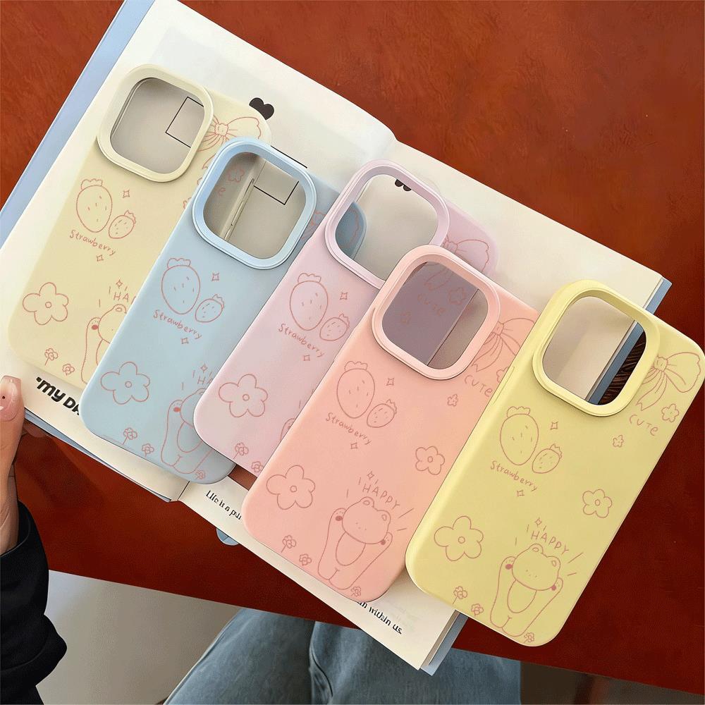 Meng Qiao Mei Qu phù hợp với 16 vỏ điện thoại, vỏ silicon iPhone 17 Air 14/13/11 Pro