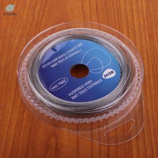 Dây câu cá thép không gỉ 10m, phủ lớp dẫn đầu cho kỹ thuật jigging