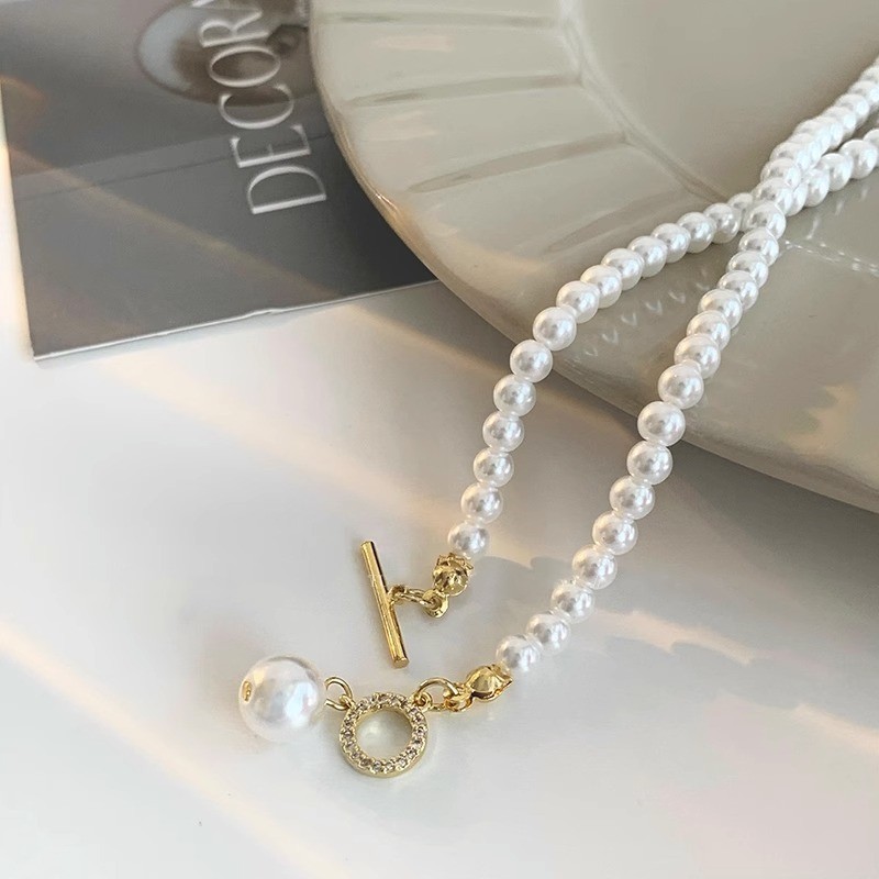 Mặt dây chuyền hạt ngọc trai thời trang, phù hợp nhiều dịp cho nữ