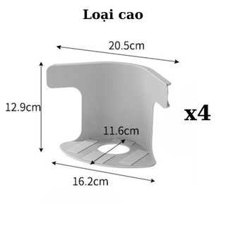 Bộ 4 kẹp cố định ga giường vô hình Đồ/Kẹp Cố Định Ga Giường, Nẹp/Miếng Cố Định, Cố Định Ga