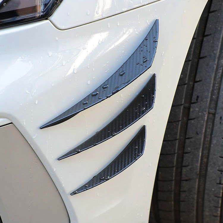Bộ 6 Cánh lướt gió cản xe bằng sợi Carbon đa năng - Sửa đổi kiểu dáng tự động