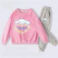 Cinnamoroll Bé Gái Áo Sơ Mi Và Bộ Jogger Mùa Thu Mới Hợp Thời Trang Quần Áo Hai Mảnh