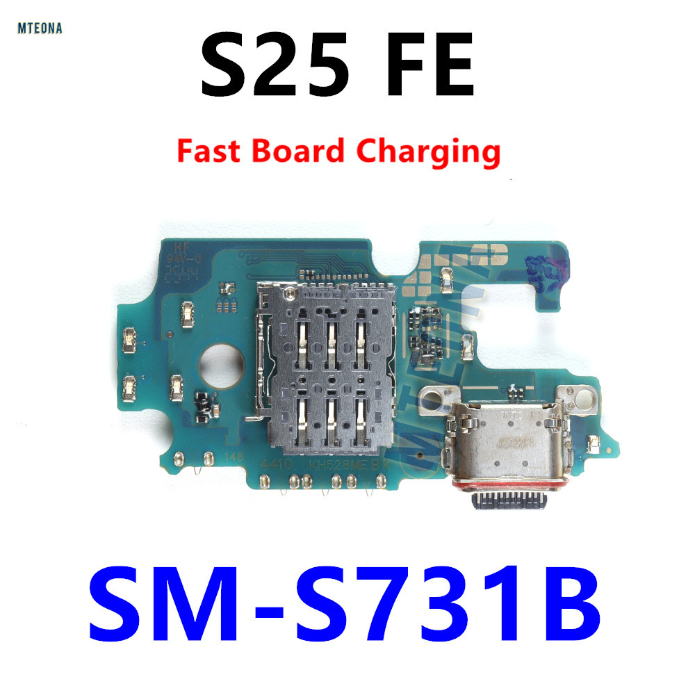 Cổng USB Type-C Cổng Sạc Dock Kết Nối Sạc Cáp Mềm Cho Samsung Galaxy S25 FE SM-S731B / DS S731B S731