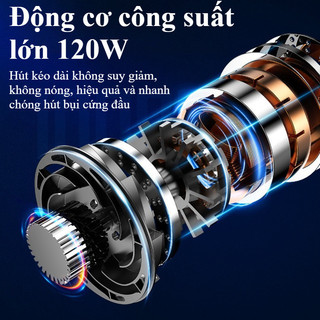 Máy Hút Bụi Không Dây Cho Chủ Xe Và Gia đình 500ml Hút Mạnh Hơn, Yên Tâm Hơn