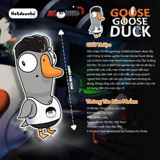 Móc khóa vịt Goose Goose Duck, móc khóa vịt Miximoi, Móc khóa Mixi Gaming, Độ Mixi nhiều mẫu treo balo, chìakho xemáy