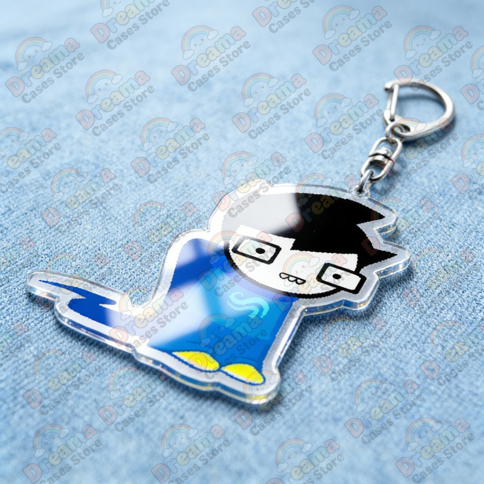 Homestuck Keychain Dave Strider Karkat Vantas Dirk Strider Jake English John Egbert Vriska Serket Eridan Ampora Acrylic