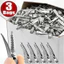 Túi đựng 80 chiếc kẹp tóc DIY chất liệu thủ công, bộ lò xo cá sấu vịt cố định tóc