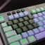 Btsg DIY Customs Bàn Phím Phím 13 Chiếc Keycap Kết Cấu Sợi Carbon Chống Trơn Trượt Cho G915 G813 G815 G913 TKL