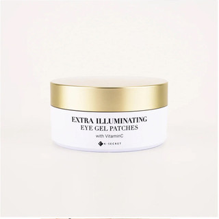 K-SECRET Extra Illuminating Vitamin C Eye Gel Patches - Revitalizing Under Eye Treatment