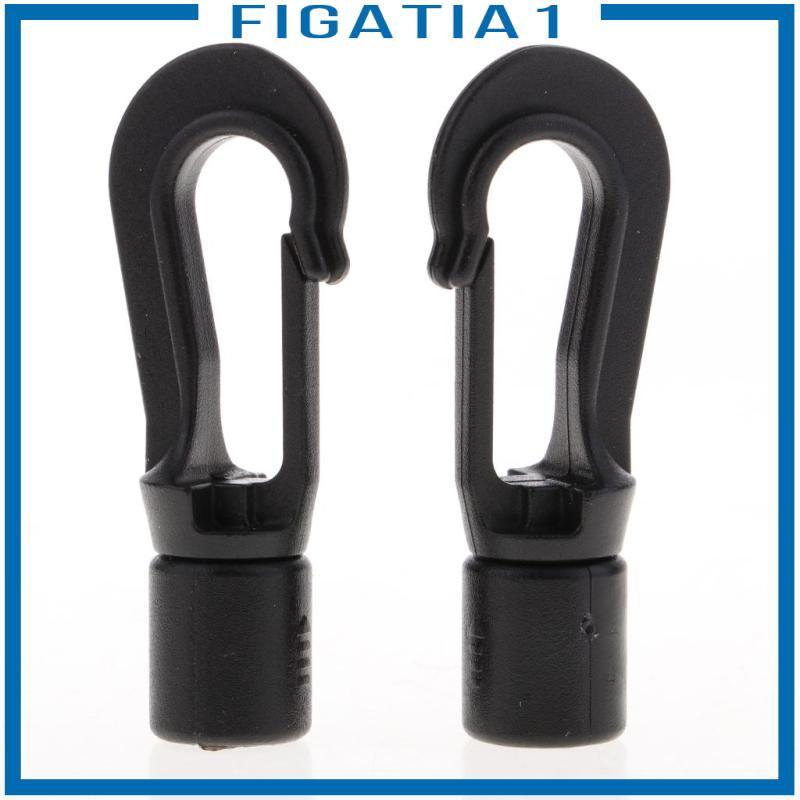 Dây Khóa Ngoài Trời Đàn Hồi, Móc Snap Clip - Gói 10 Cái