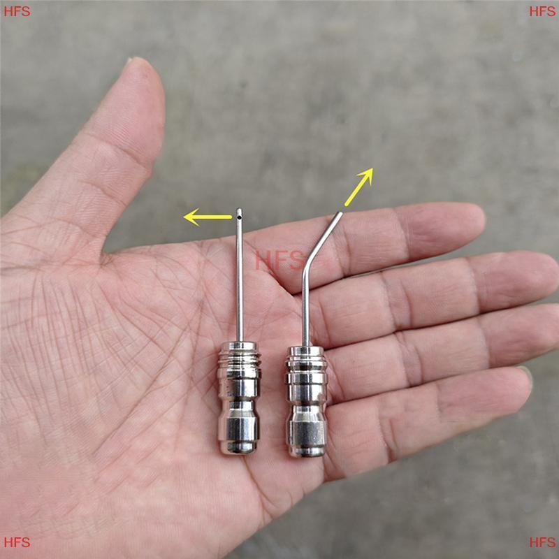 [HFS] 1 Cái Vòi Phun Kim Làm Sạch Áp Lực Cao 1 / 4 "Qui Connect Thiết Kế Mỏng Để Làm Sạch Sâu AC & Xe Máy Giặt Xe Tăng MỚI