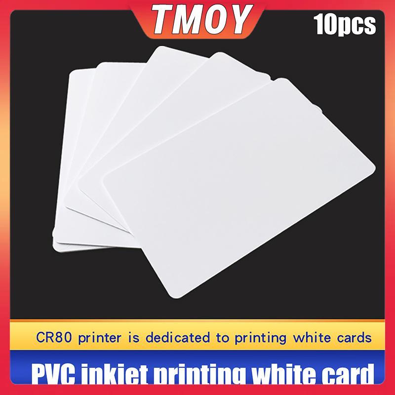 TMOY 10 chiếc 125KHz RFID T5577/5200/EM4305 thẻ PVC thông minh ghi chép, nhân bản, kiểm soát truy cập
