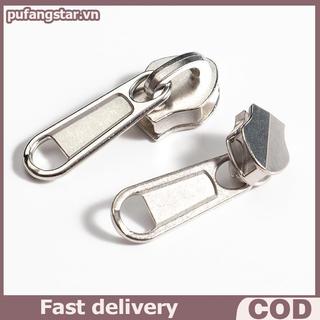 Pufangstar 5 / 8 Cái 4 Kích Cỡ Đa Năng Cố Định Tức Thì Dây Kéo Sửa Chữa Thay Thế Thanh Trượt Dây Kéo Để May Quần Áo Túi Hành Lý Sửa Chữa VN