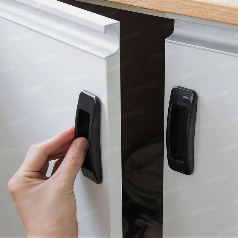 Tay Nắm Cửa Không Rỉ Cửa Sổ Dính Tủ Quần Áo Tay Cầm Dính Mạnh Ban Công Kính Cửa Trượt Phần Cứng