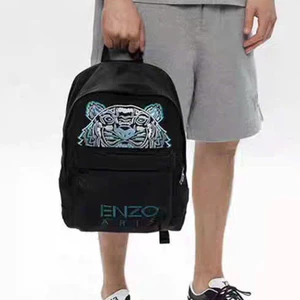 Balo Thêu Hổ Chữ Xanh Ko Zo KCloset Cặp Đựng Sách Vở Laptop Chất Dù Chống Nước NA91