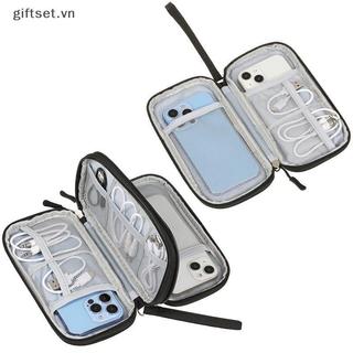 COD Du lịch di động Túi lưu trữ sản phẩm kỹ thuật số di động Quản lý cáp dữ liệu USB Tai nghe Túi lưu trữ điện di động MỚI