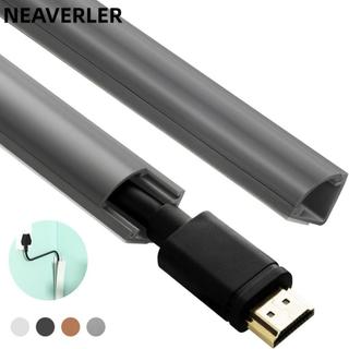 Tấm che cáp NEAVERLER, Tấm che khuyết điểm cáp góc tam giác 100cm, Tấm che dây PVC tự dính chất lượng cao Sàn tường