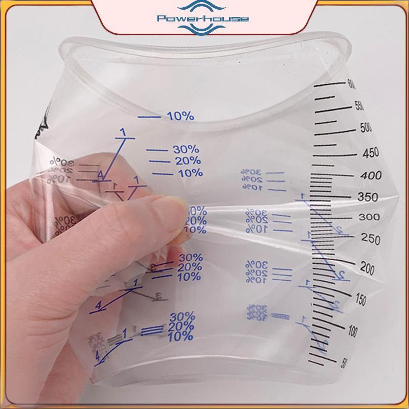 POWER 10 Chiếc Cốc Trộn Sơn Hiệu Chỉnh Cốc Trộn Sơn Nhựa 1000Ml Chậu Trộn Để Trộn Chính Xác Sơn Và Chất Lỏng.