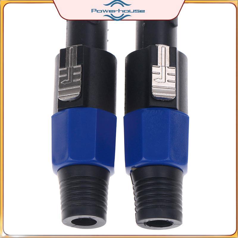 POWER 2pc Speakon Male Plug Loa 4 cực Đầu nối cáp âm thanh.
