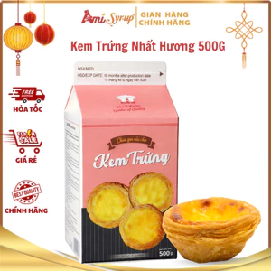 Kem Trứng Nhất Hương 500G Làm Bánh Tart Trứng Thơm Béo Tiện Lợi