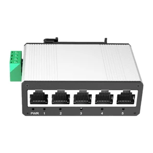 ONE Công tắc mạng 5 cổng công nghiệp nhỏ gọn Nhiệt độ hoạt động rộng