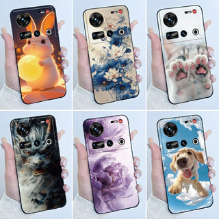 Vỏ Cho ZTE Nubia Z70 Ultra Z70s Ultra 5G Ốp Lưng Thẩm Mỹ Sang Trọng Dễ Thương Thoáng Mát Bé Trai Bé Gái Chống Sốc Đen Mờ Mềm Silicon