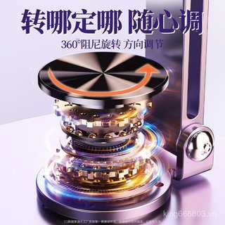 Kim Loại Xoay 360 Độ Giá Đỡ Điện Thoại Di Động Có Thể Gập Lại Đa Năng Phát Trực Tiếp Phim Truyền Hình Học Máy Tính Bảng Điện Thoại Di Động Đa Năng O9YI