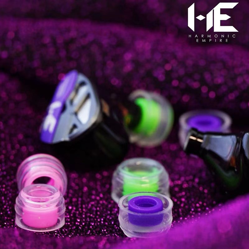 HE Sonic Eartips Song of The Long River Galaxy Chapter in-ear Silicone Tai Nghe Đầu Cho HarmonicEmpire IMEs