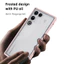 Dành Cho ZTE Nubia Red Magic 11 Air Case ELVEV Mờ Mờ Cứng PC Chống Sốc Bán Trong Suốt Hút Trở Lại