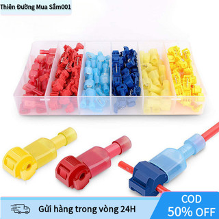 【COD】Kẹp nối dây điện chữ T thiết kế nhỏ gọn nhưng chắc chắn, đảm bảo kết nối điện ổn định lâu dài, giảm thiểu sự cố.